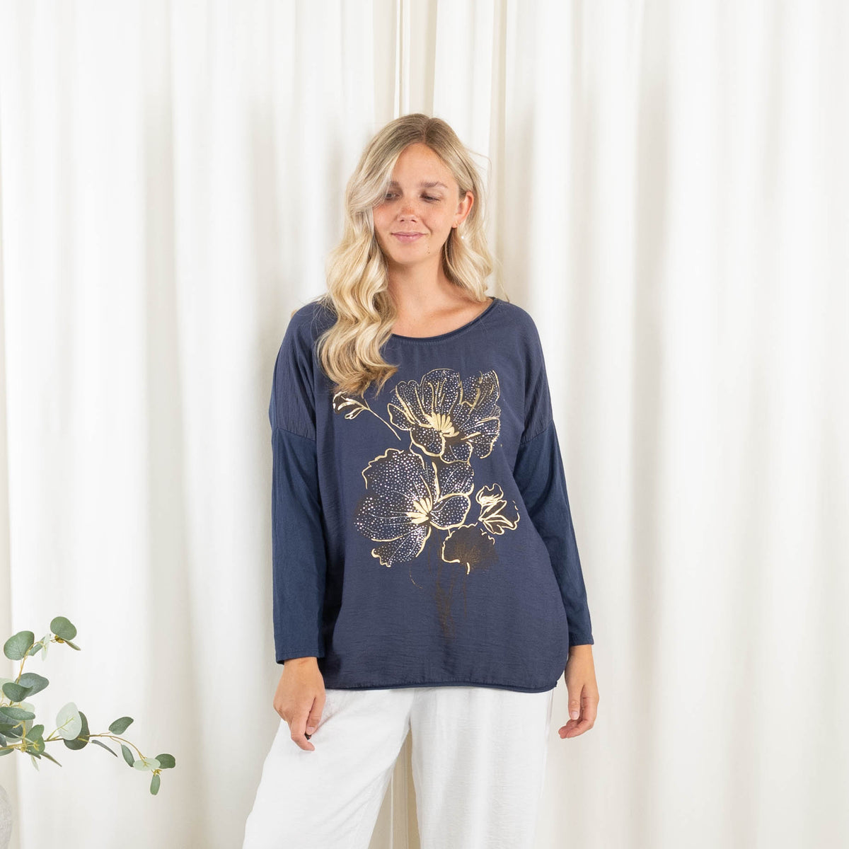 Albi t-shirt, Navy