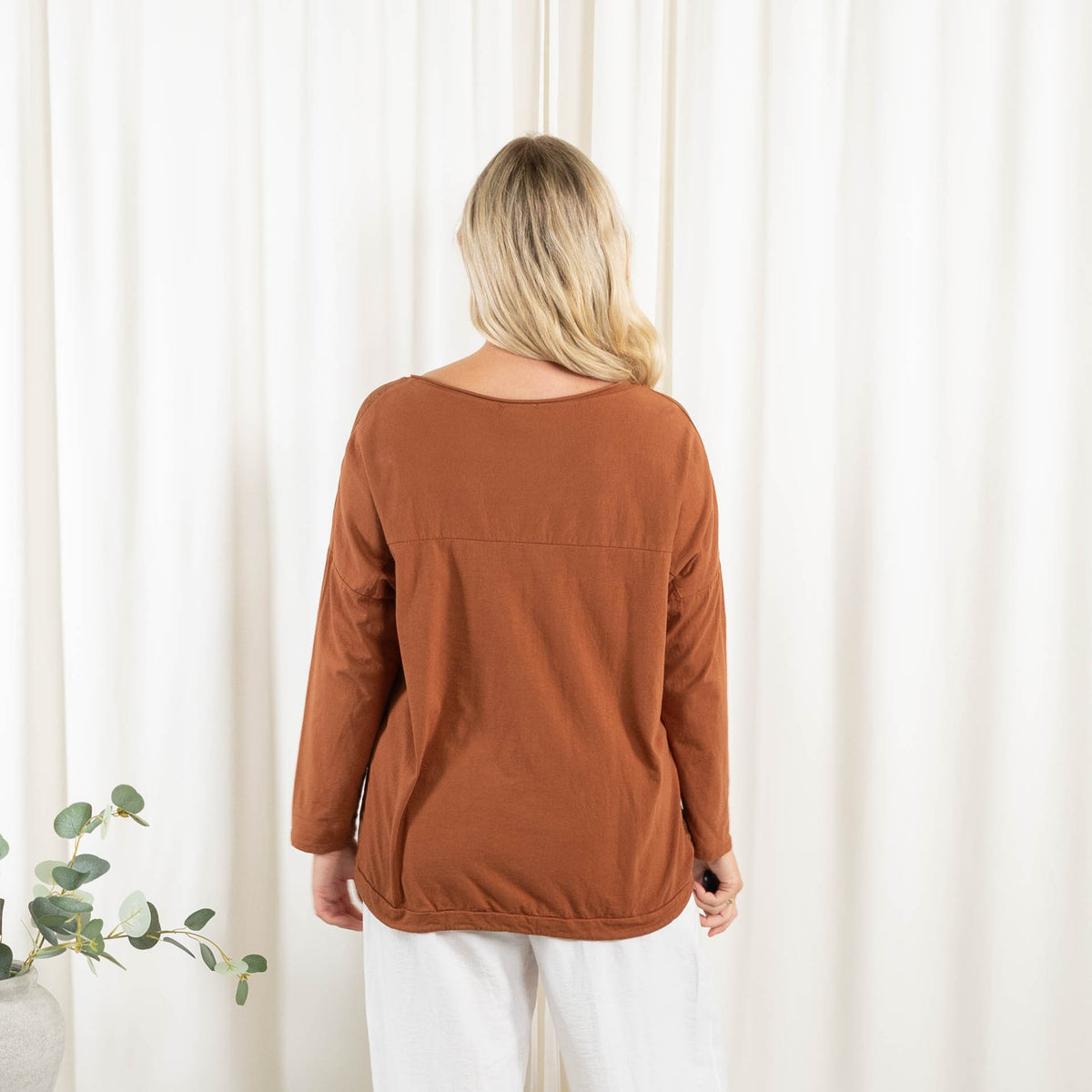 Shelby t-shirt, Terracotta