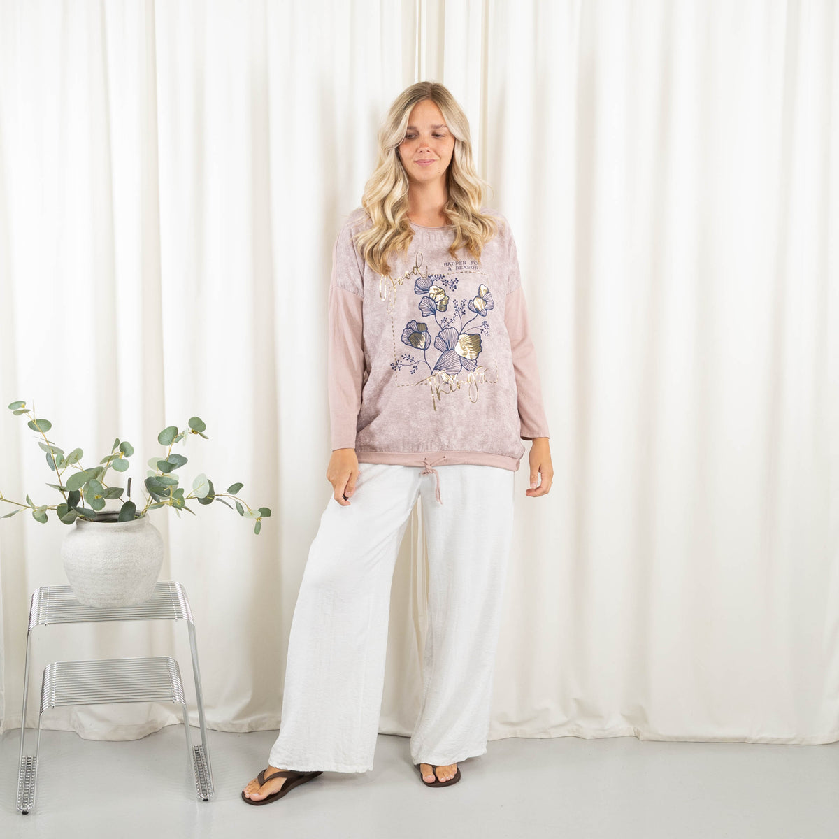 Shelby t-shirt, Rosa