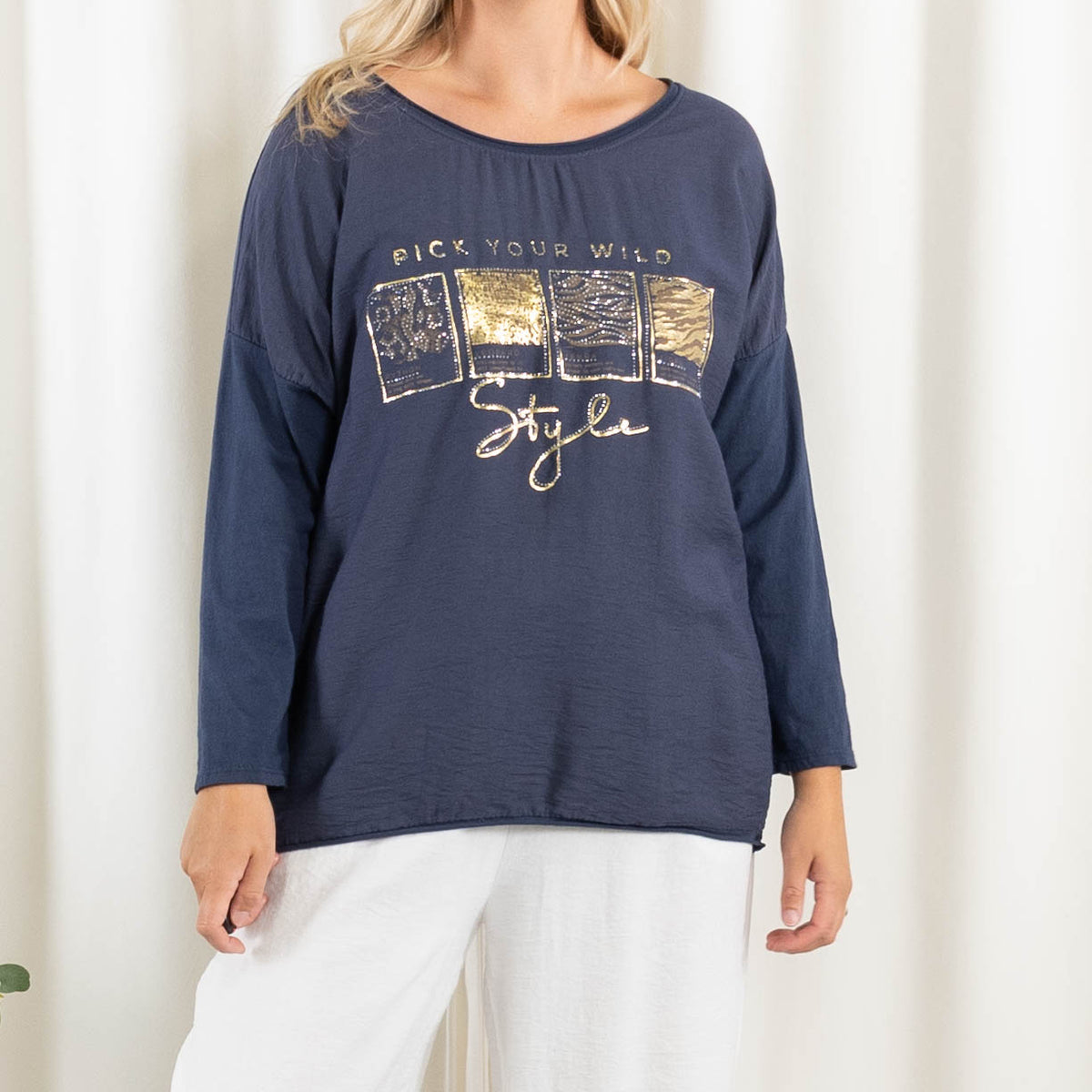 Blake t-shirt, Navy