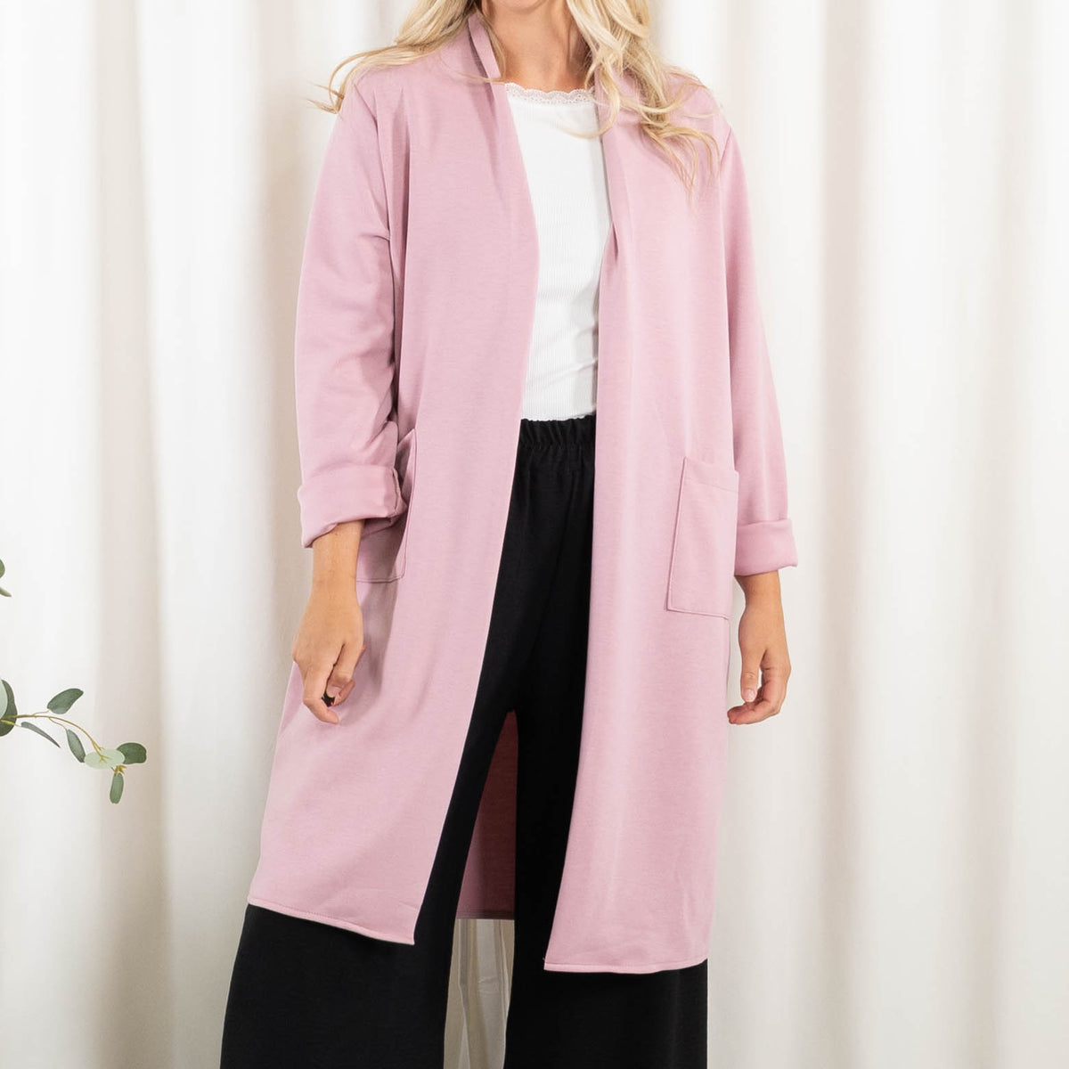 Ginny cardigan, Rosa