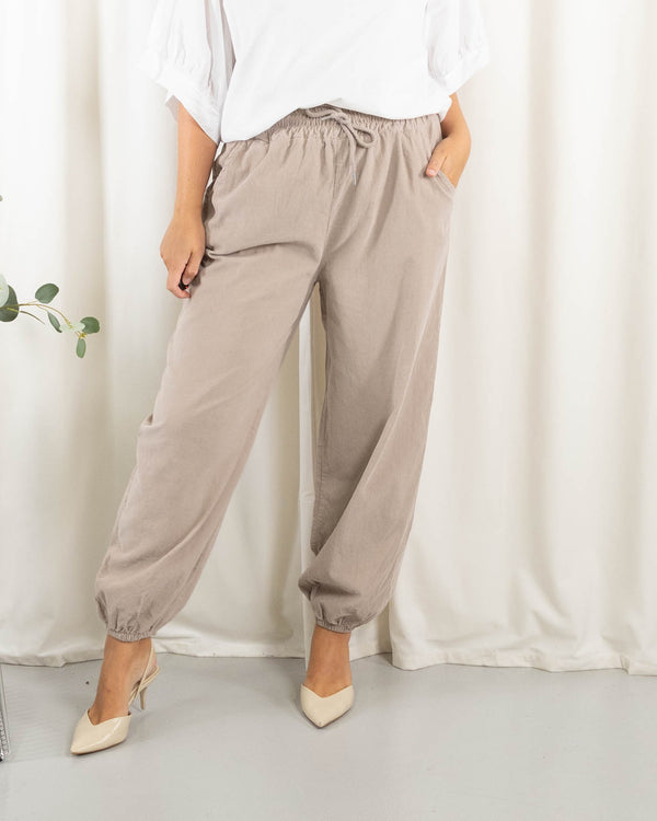 Brenda bukser, Taupe