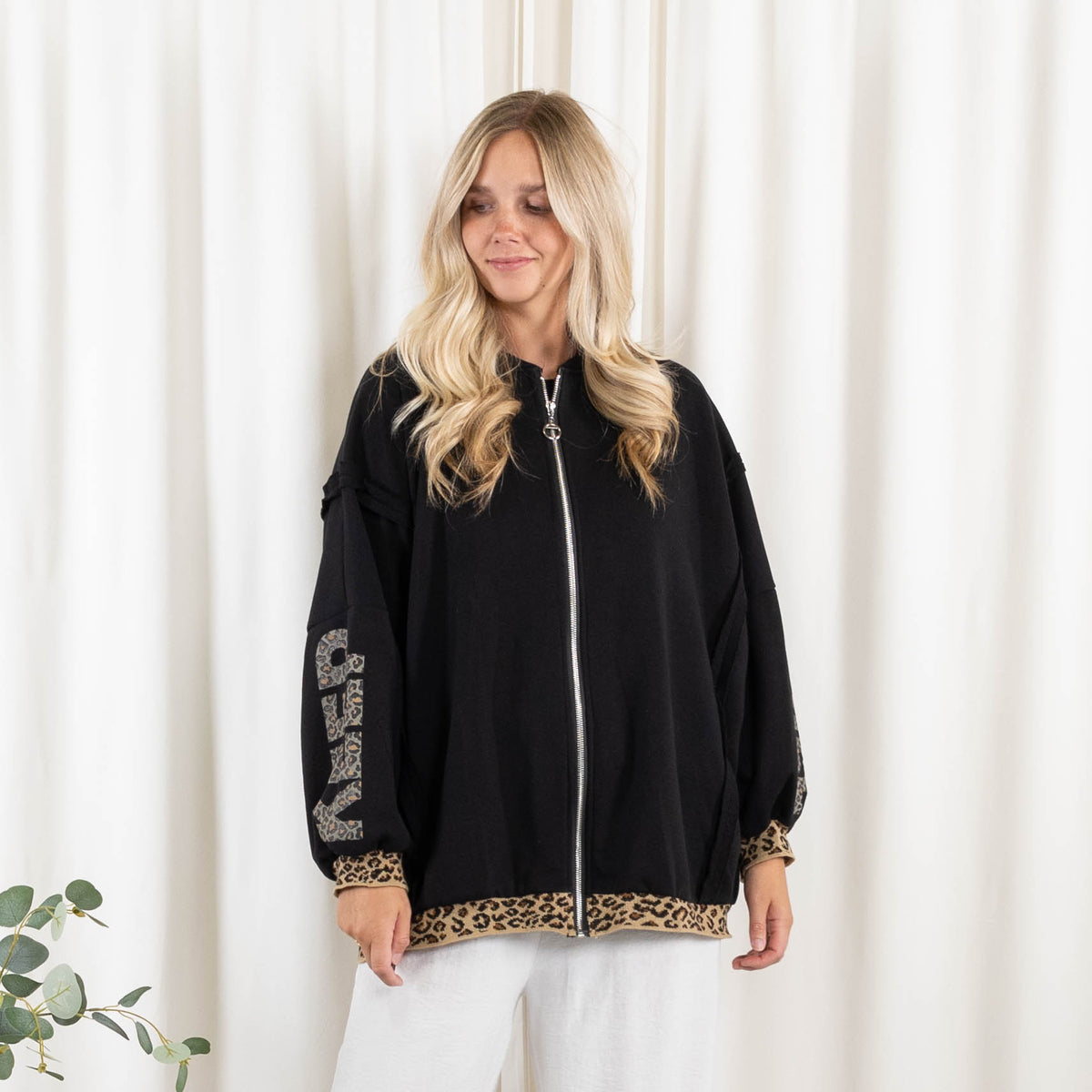 Tracie sweatshirt, Sort