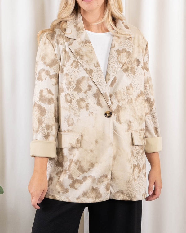 Carrie blazer, Beige