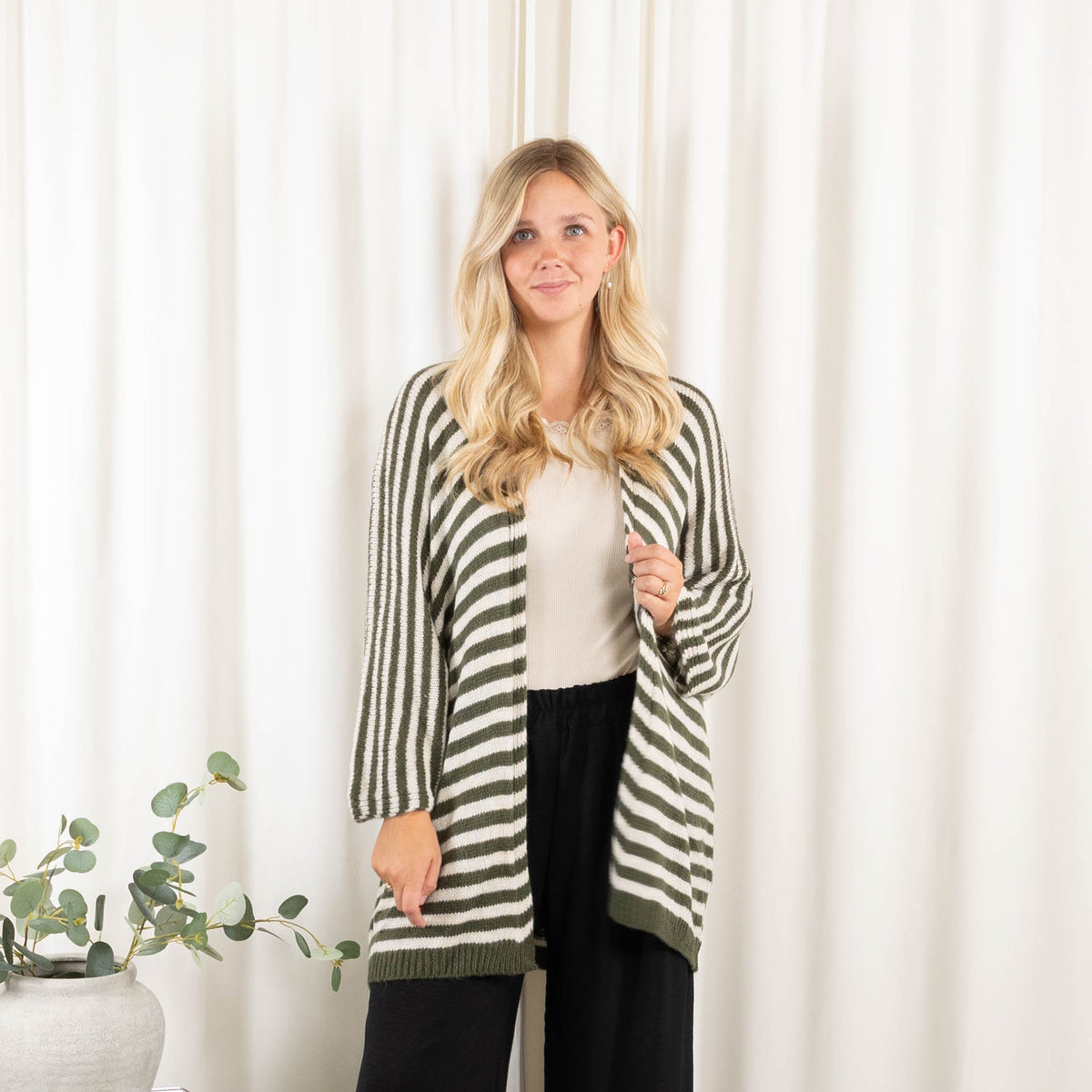 Callie cardigan, Khaki
