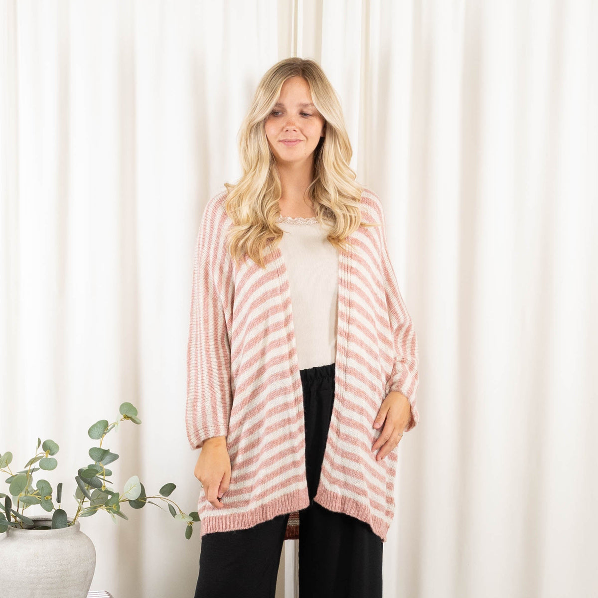 Callie cardigan, Rosa