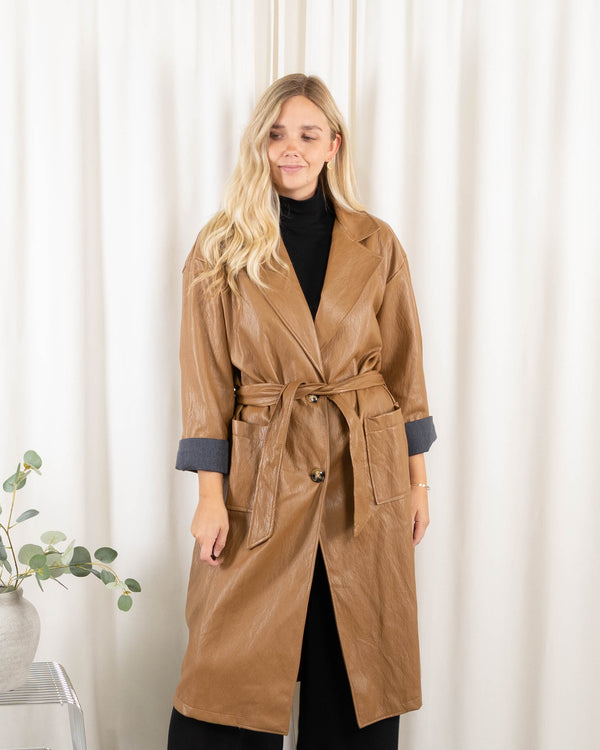 Jodie jakke, Camel
