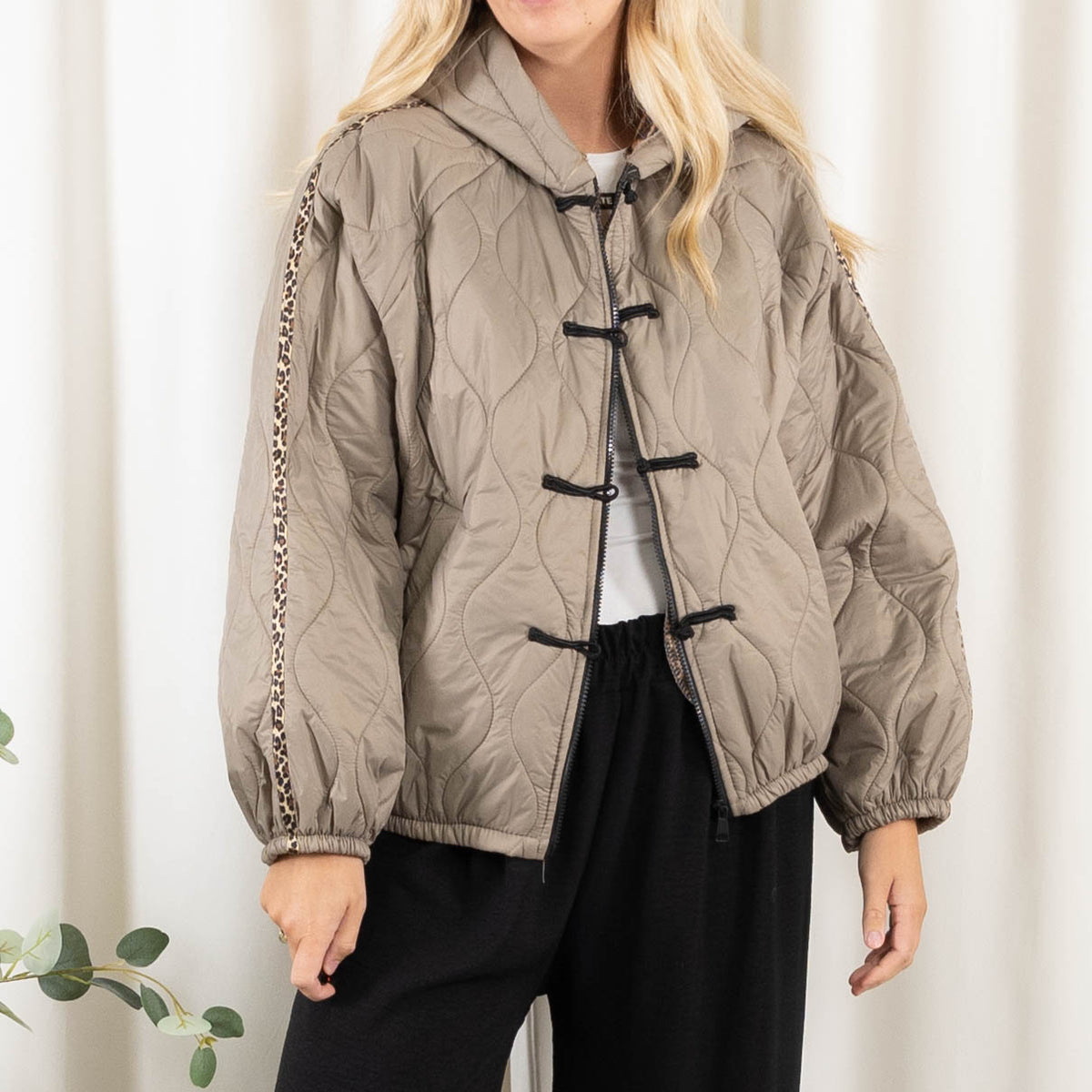 Pauline jakke, Taupe