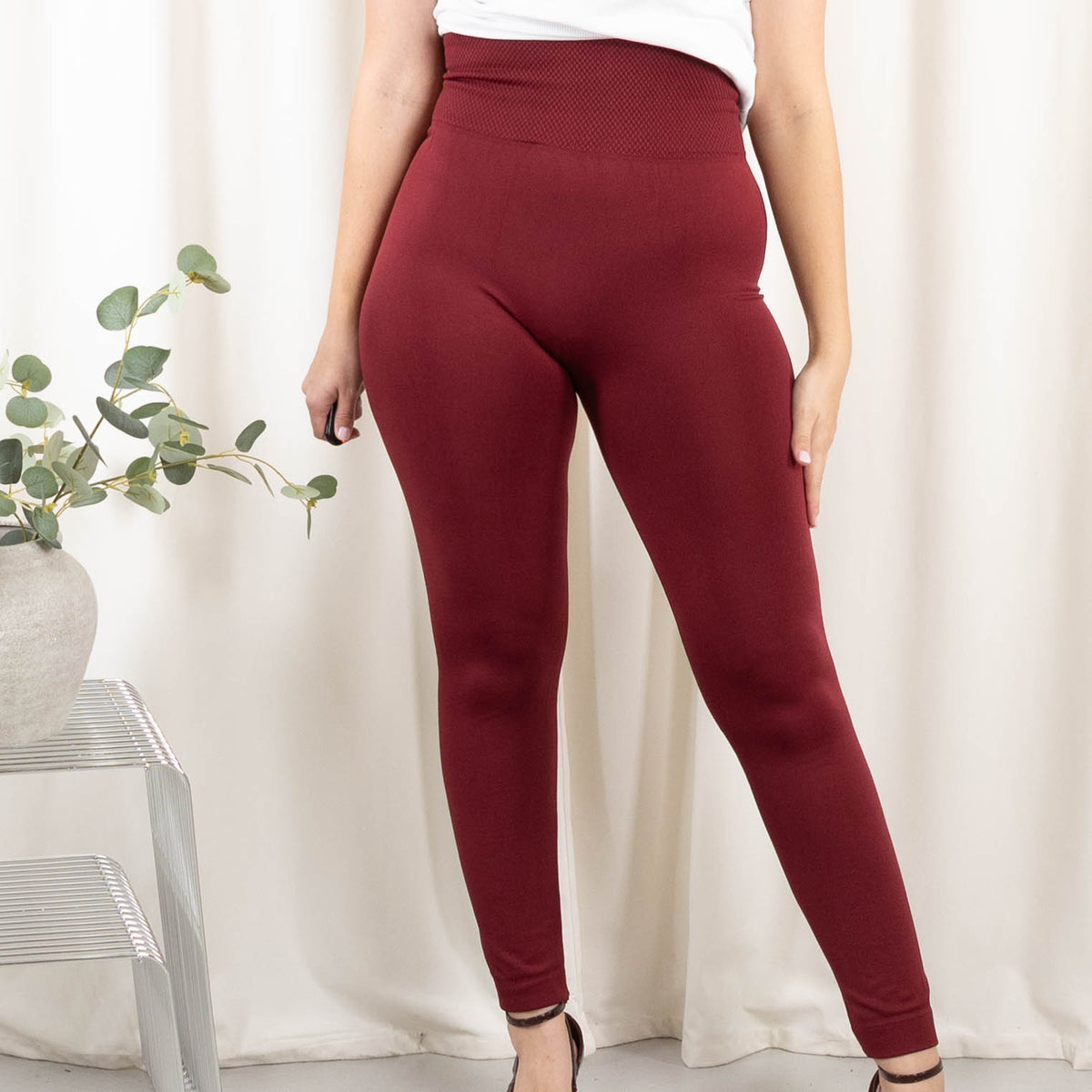 Dina termo leggings, Bordeaux