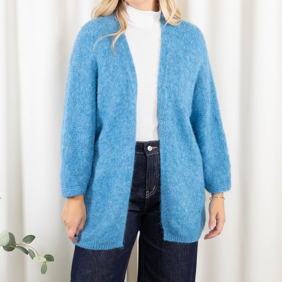 Laura cardigan, Blå