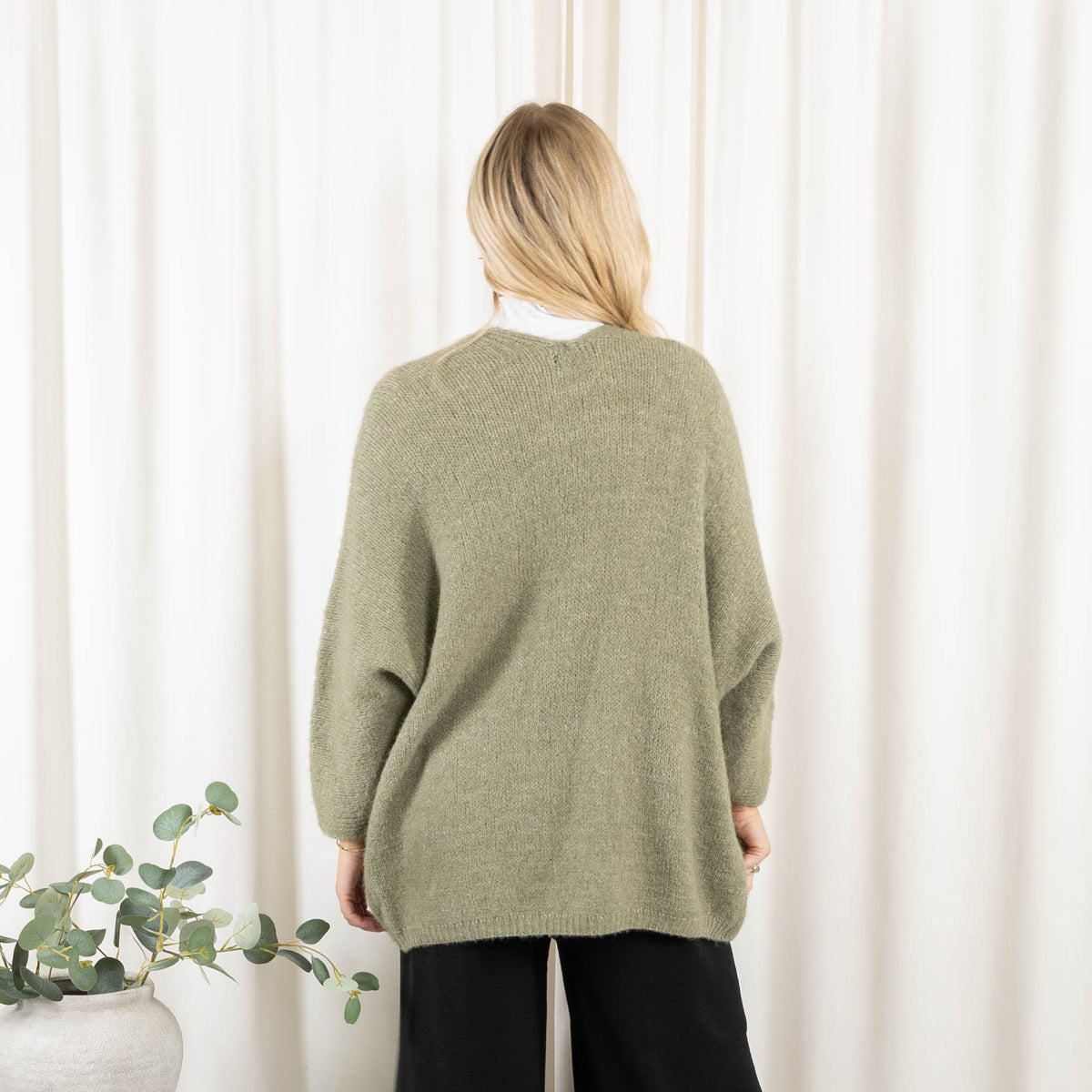 Laura cardigan, Khaki