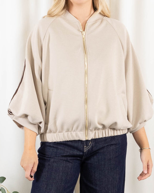 Cille jakke, Beige