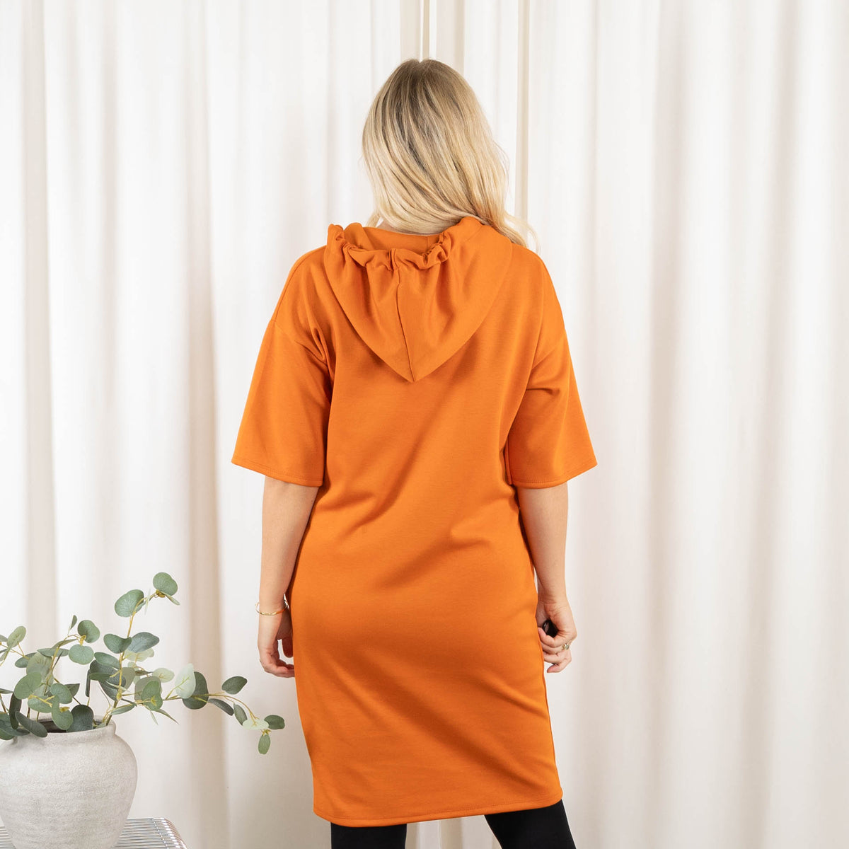 Tyra sweatkjole, Orange
