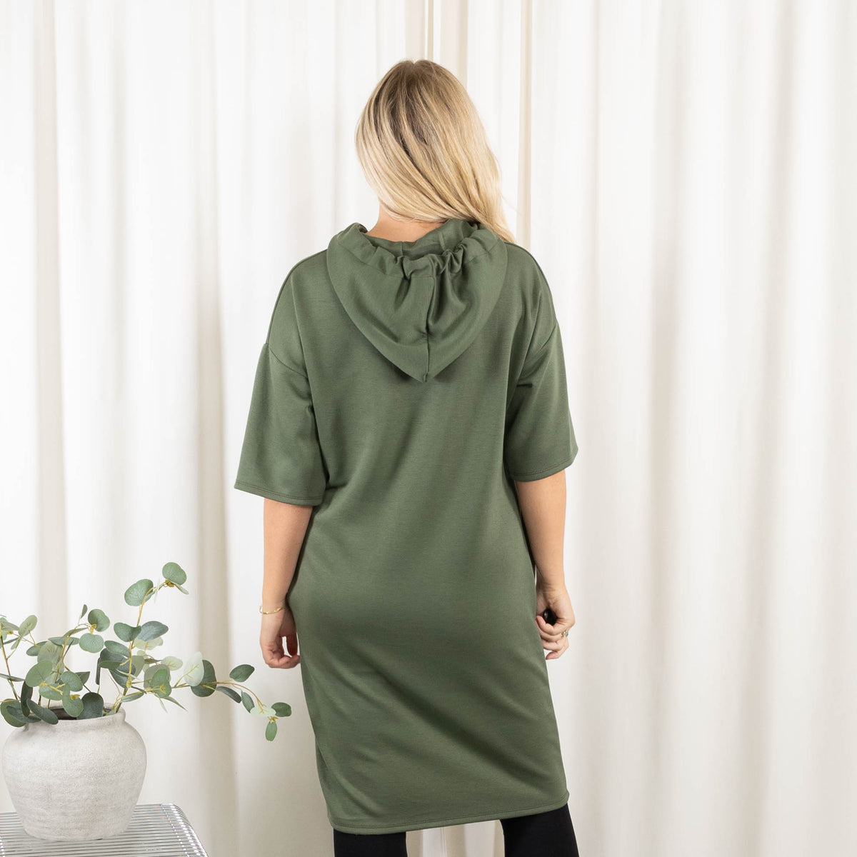 Tyra sweatkjole, Khaki