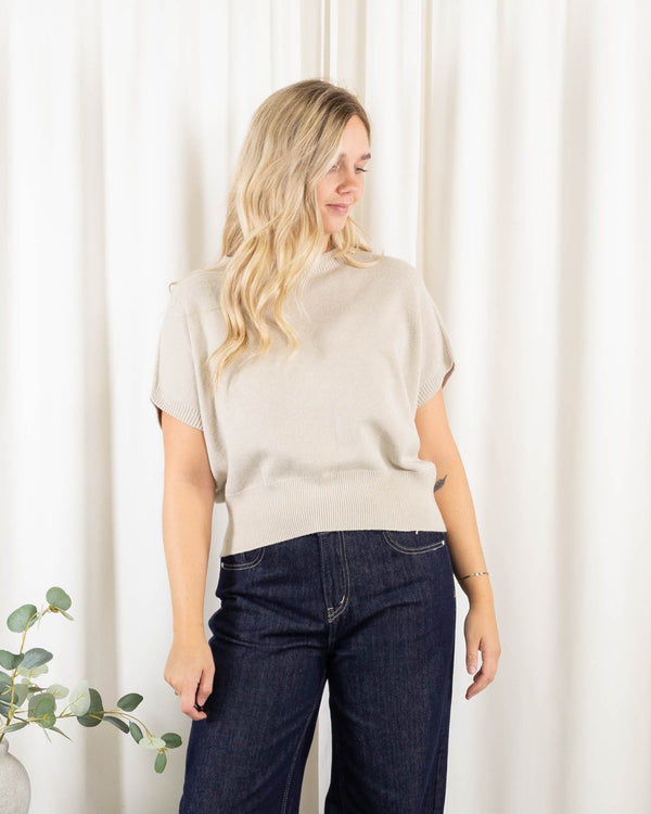 Adda poncho, Taupe