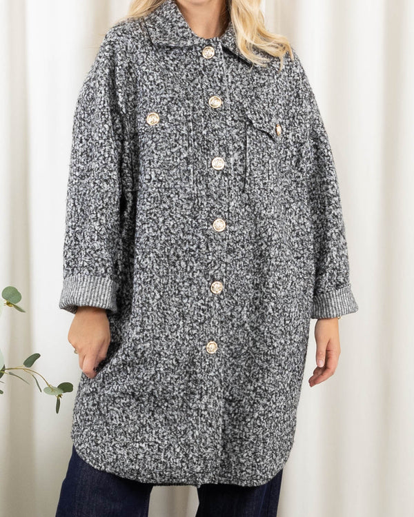 Annika jakke, Grå