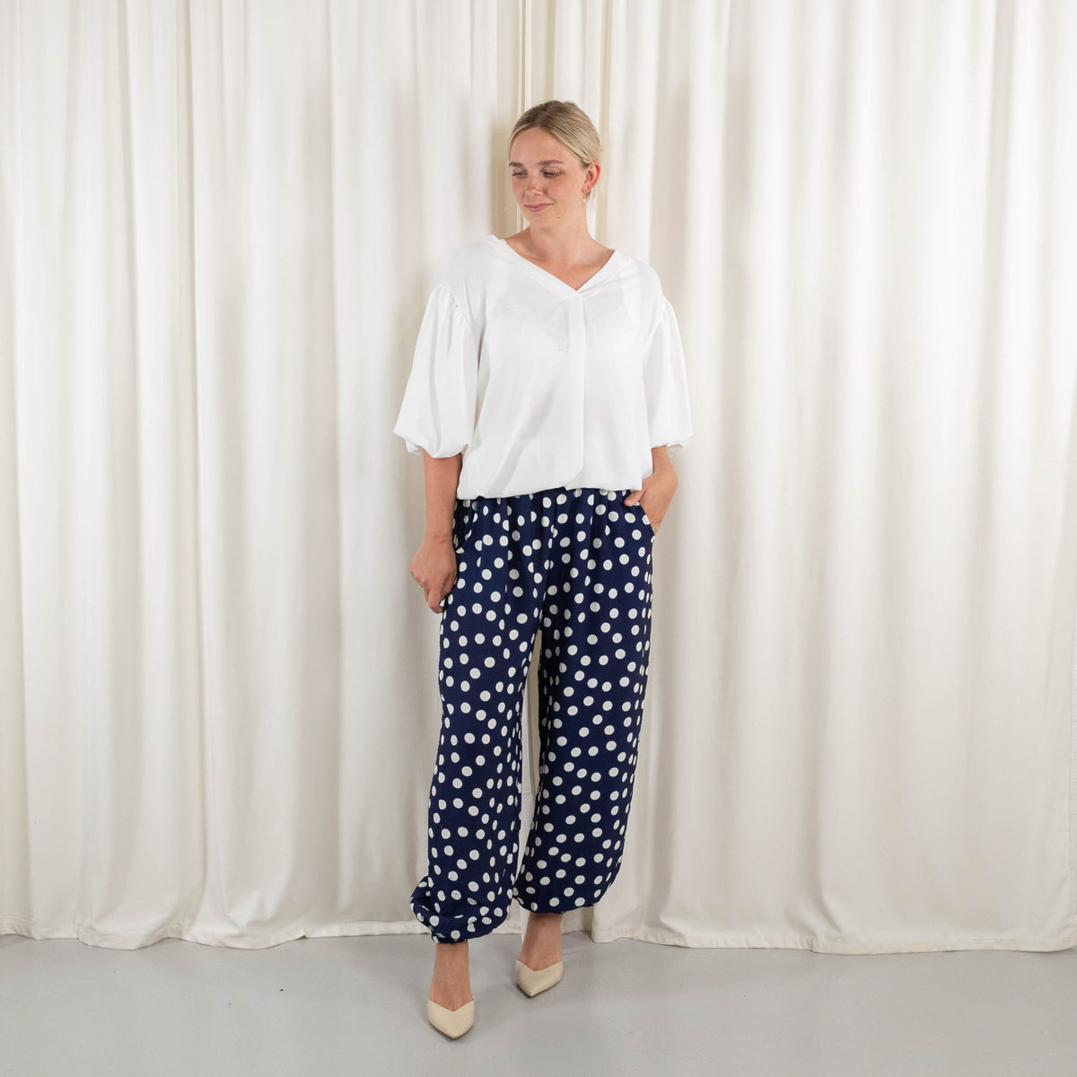 Adela bukser, Navy