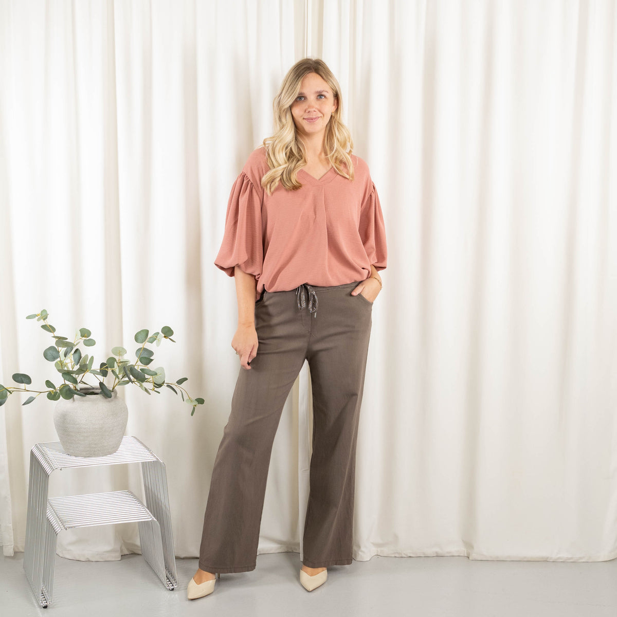 Misty bukser, Taupe
