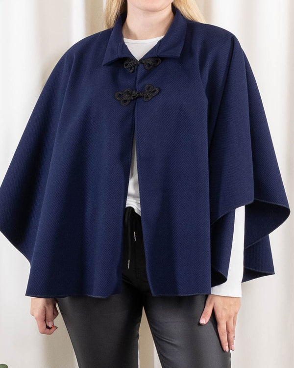 Madison poncho, Navy