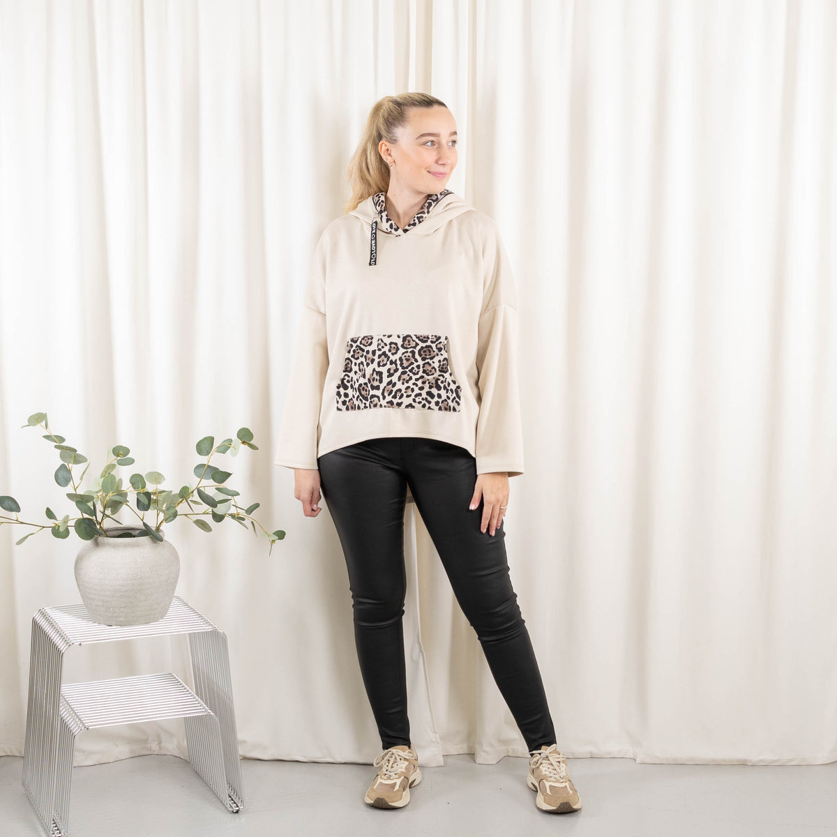 Skylar sweatshirt, Beige