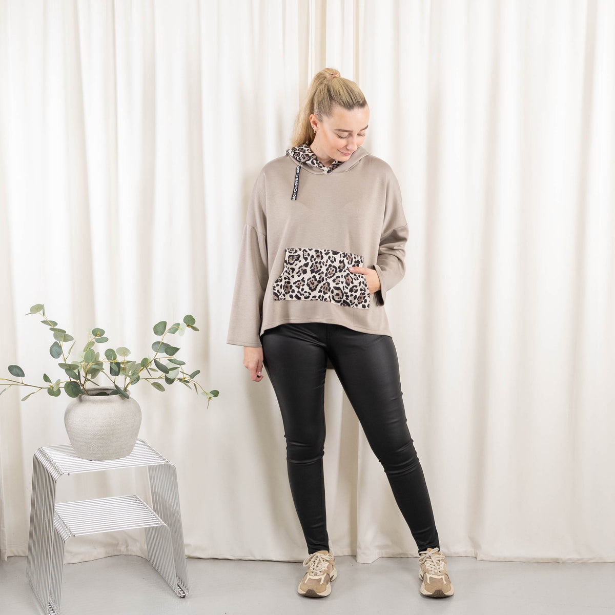 Skylar sweatshirt, Taupe