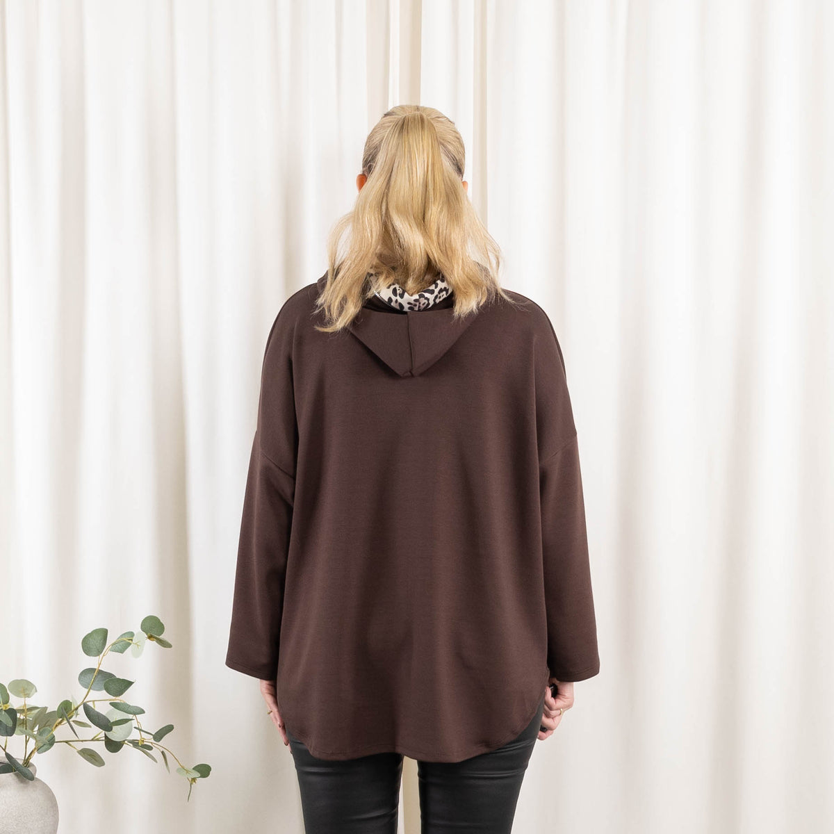 Skylar sweatshirt, Choko