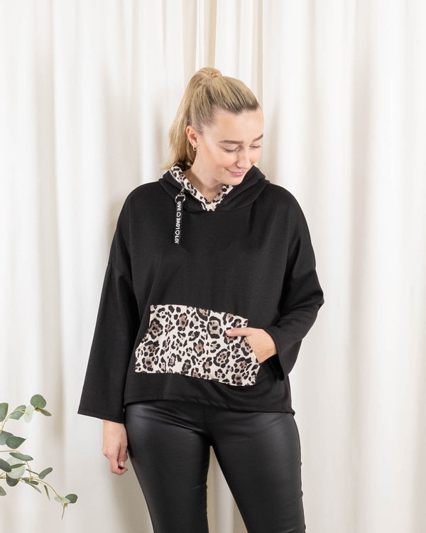 Skylar sweatshirt, Sort