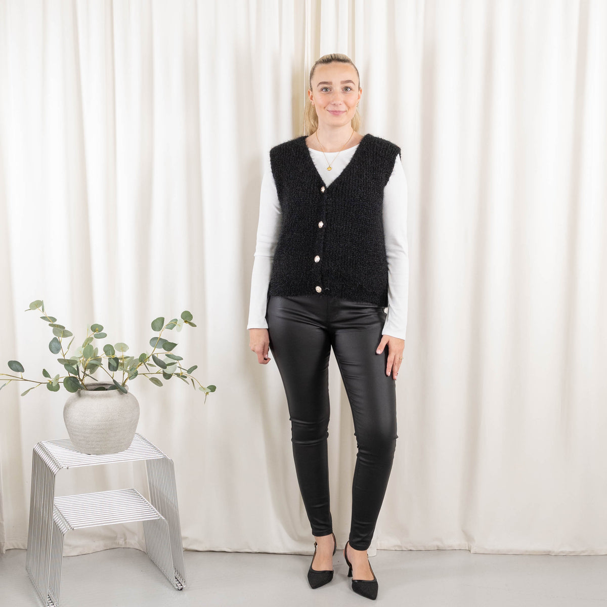 Blanca cardigan, Sort