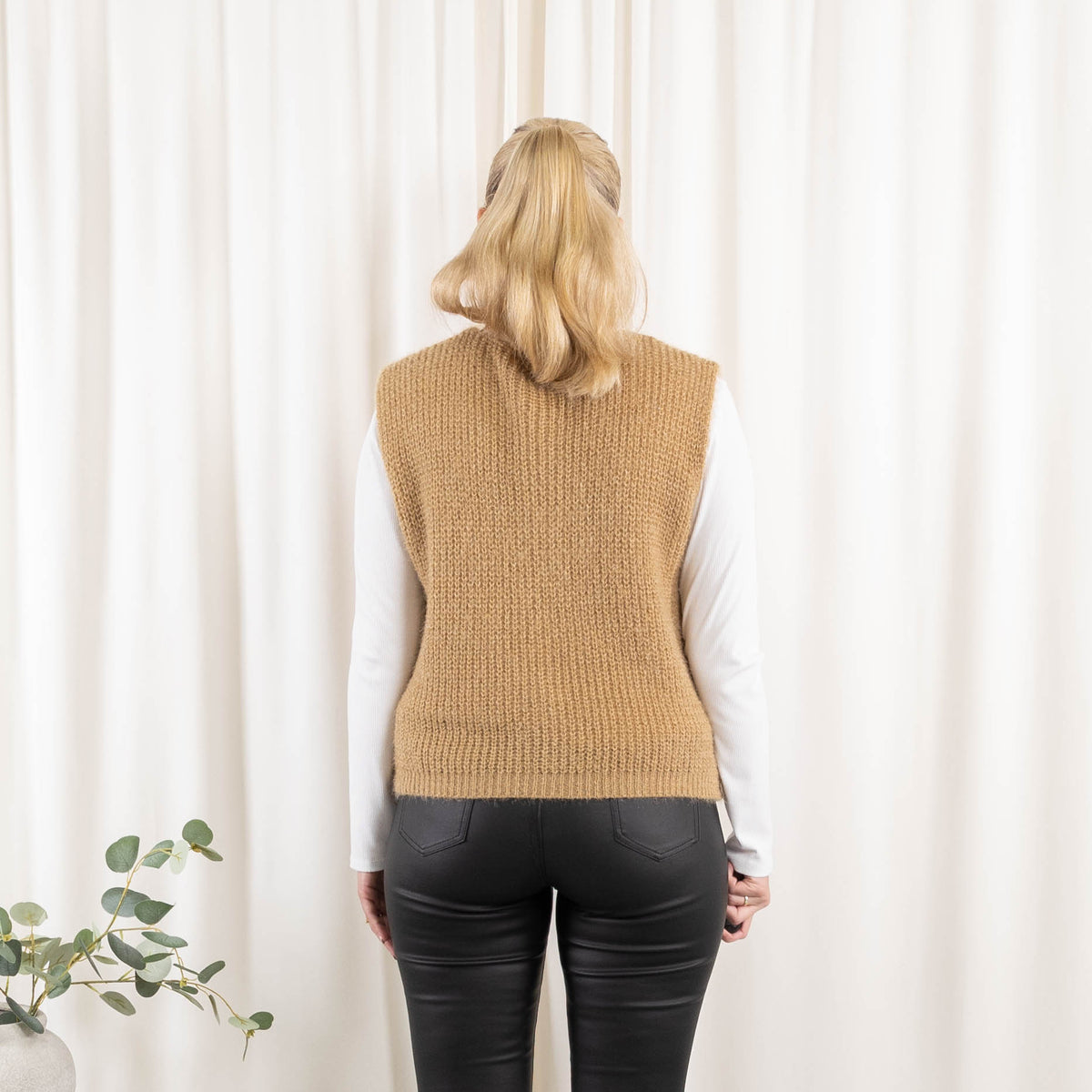 Blanca cardigan, Camel
