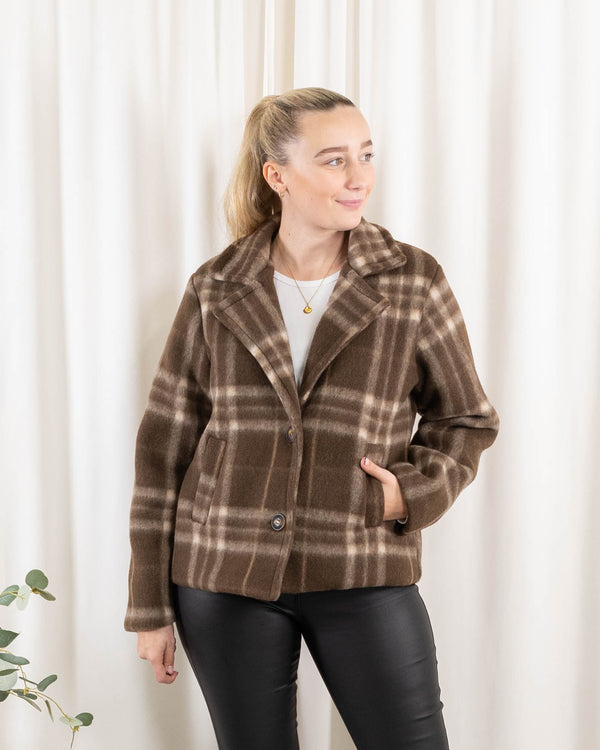Megan uldblazer, Choko