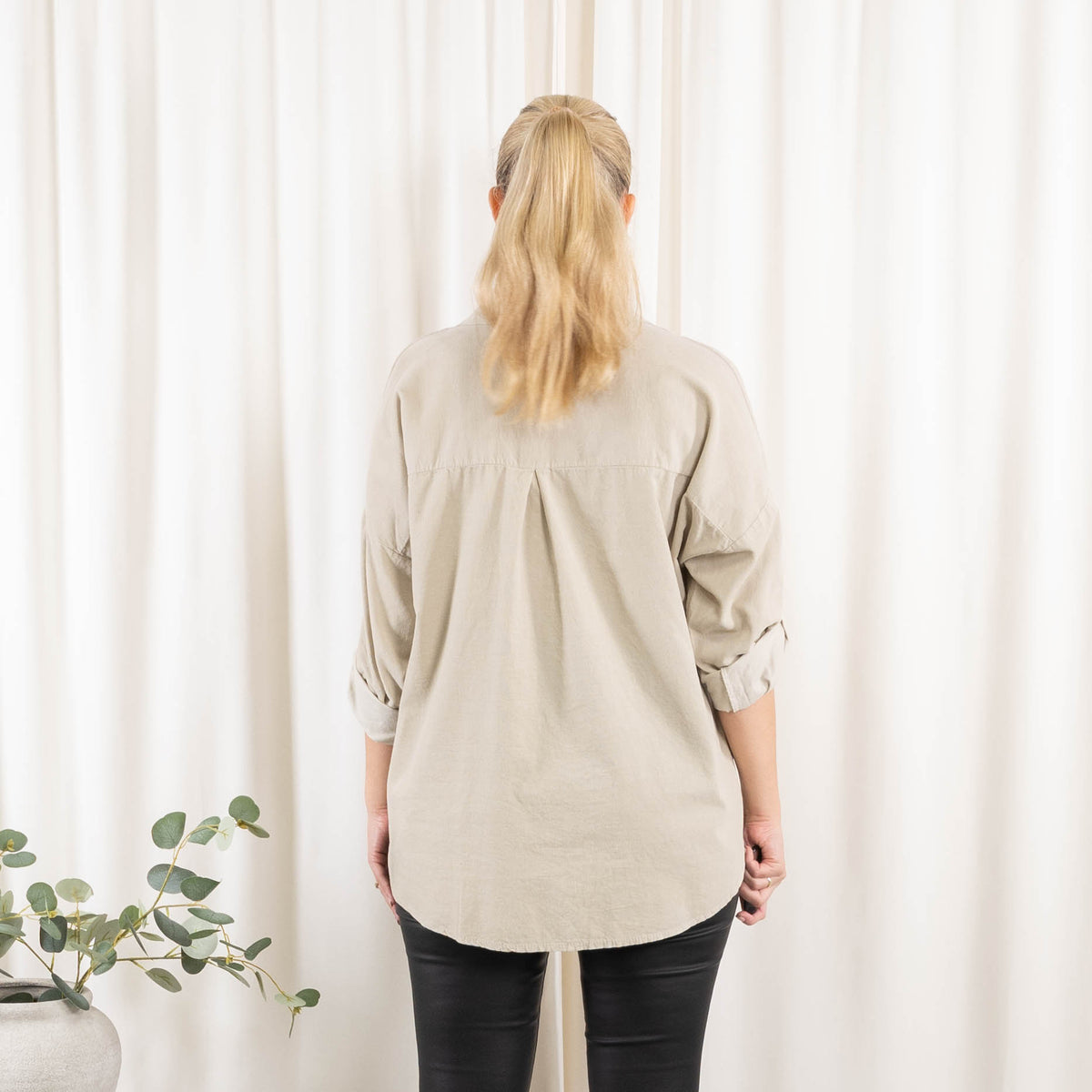 Miriam skjorte, Beige
