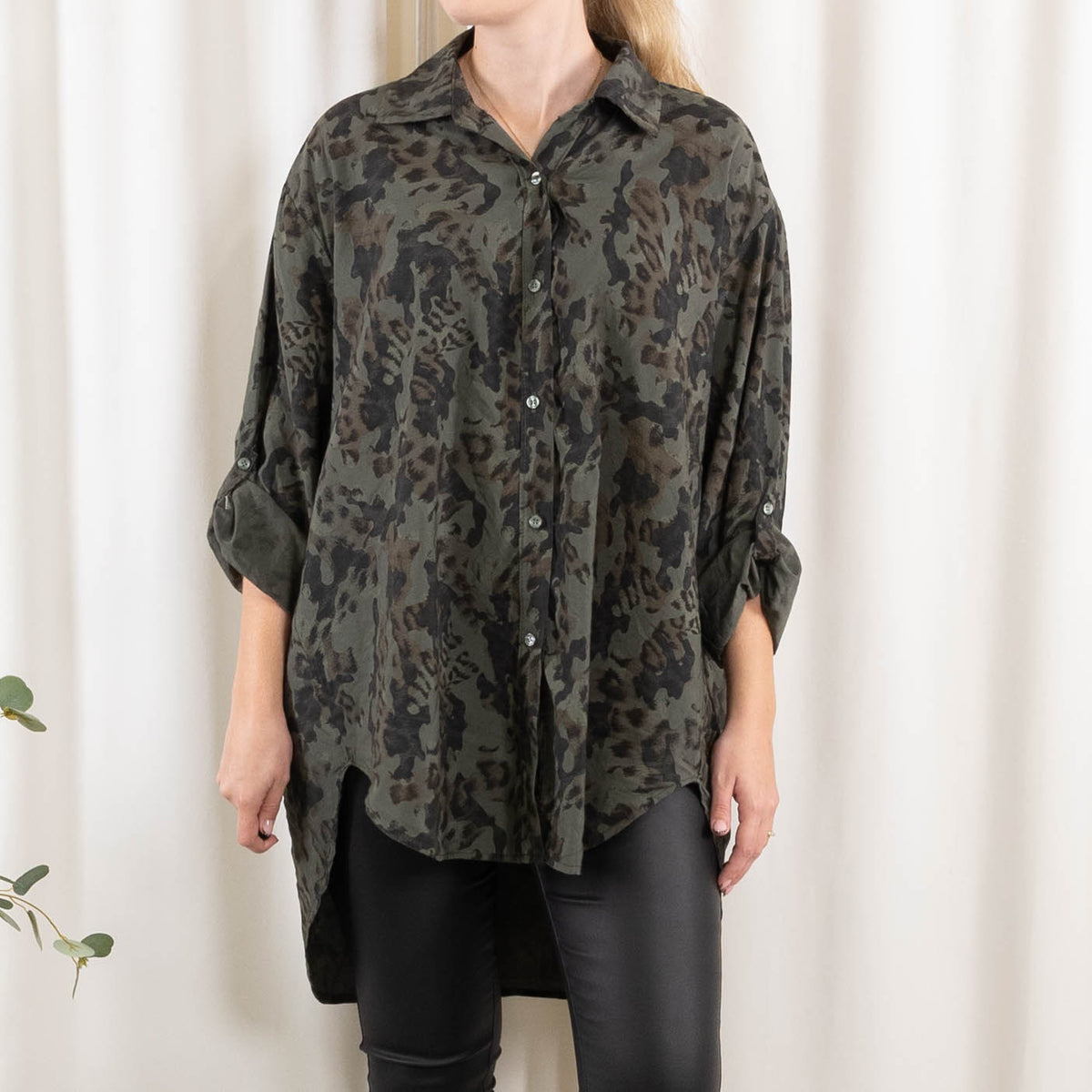 Vivian skjorte, Khaki
