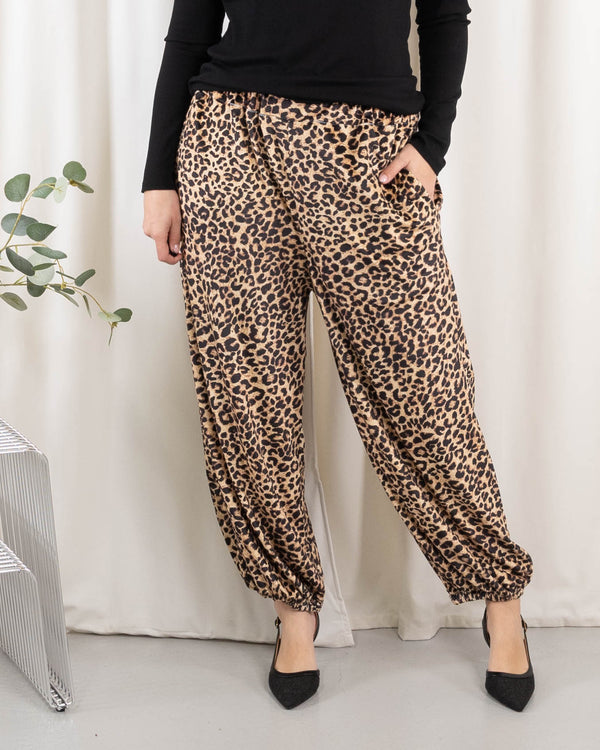 Tori joggingbukser, Leopard