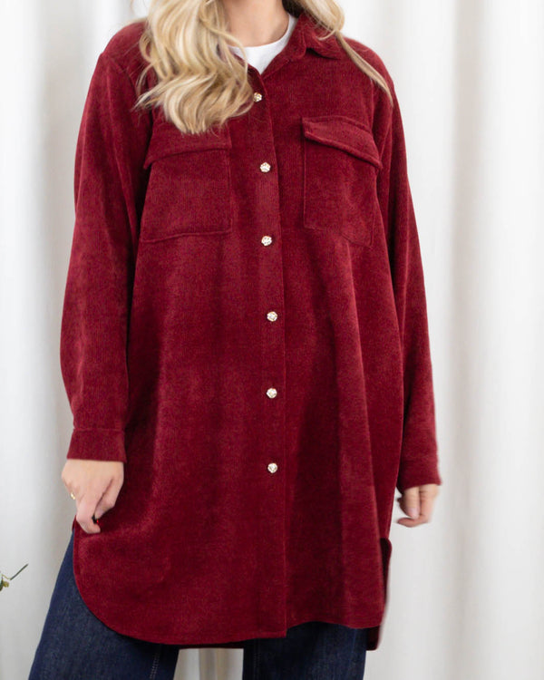 Grace cardigan, Bordeaux