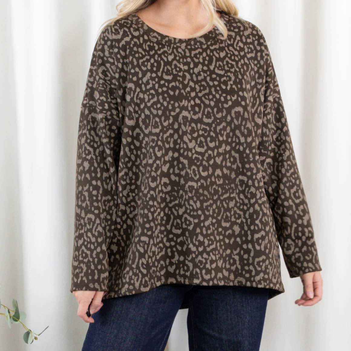 Mynte sweatshirt, Choko