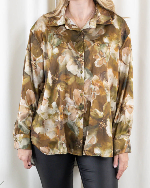 Kiki skjorte, Khaki