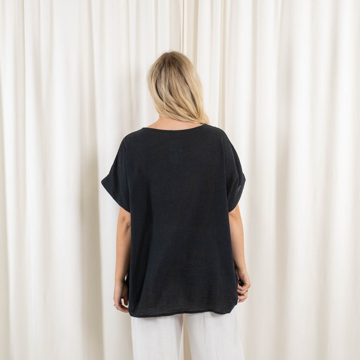 Rikke overdel, Sort