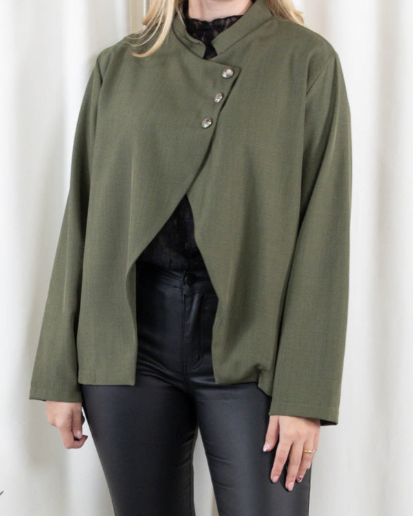 Carmen blazer, Khaki