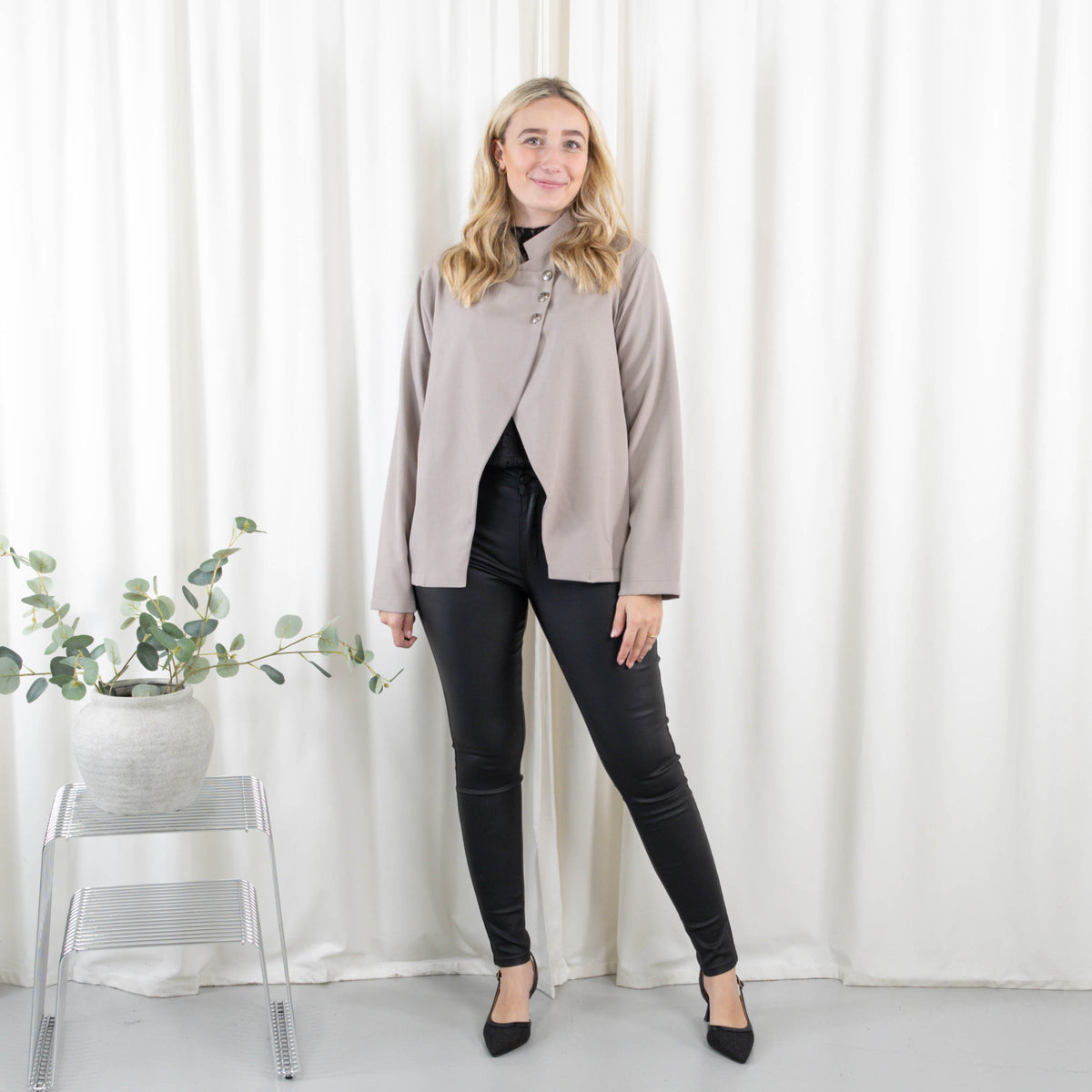 Carmen blazer, Beige