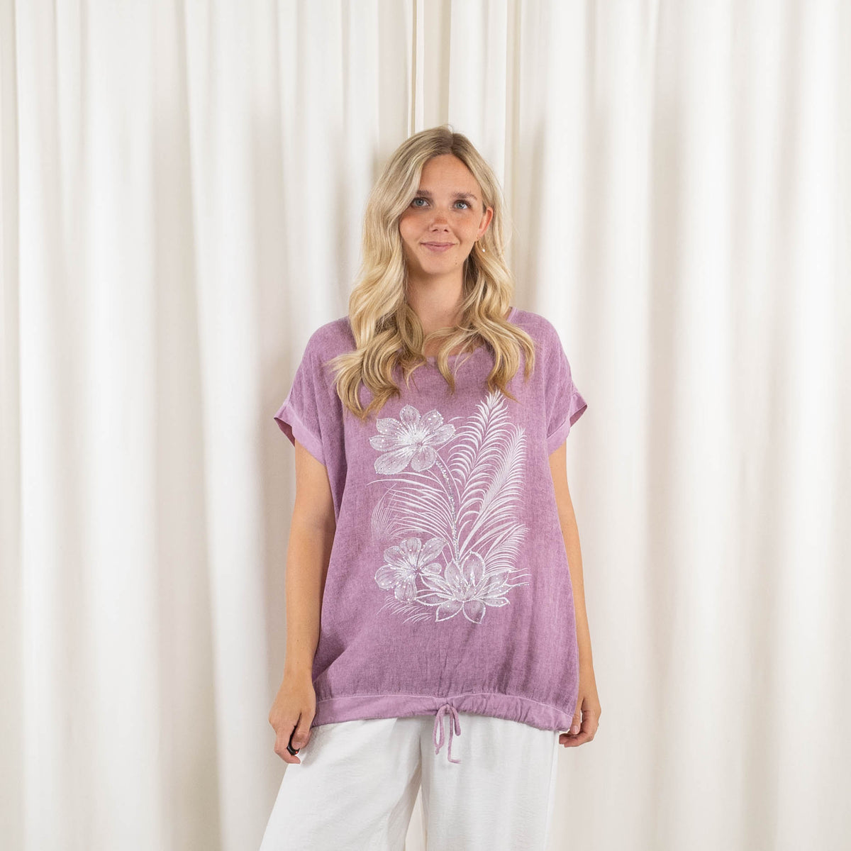 Sussie t-shirt, Lilla