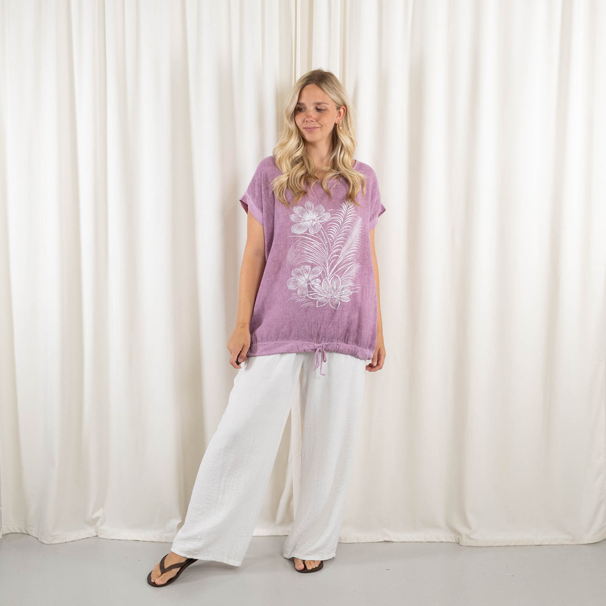 Sussie t-shirt, Lilla