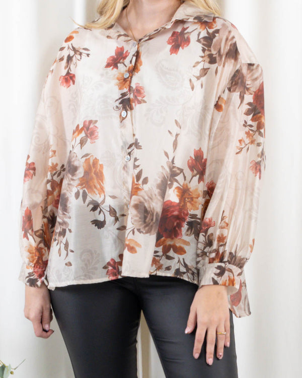 Faith skjorte, Beige
