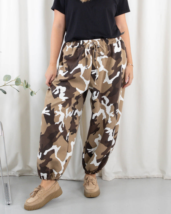 Foxy bukser, Taupe