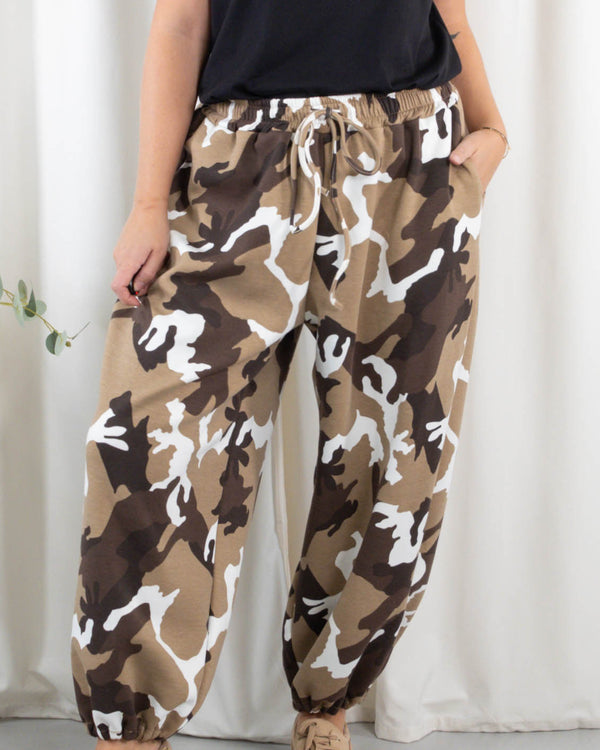 Foxy bukser, Taupe
