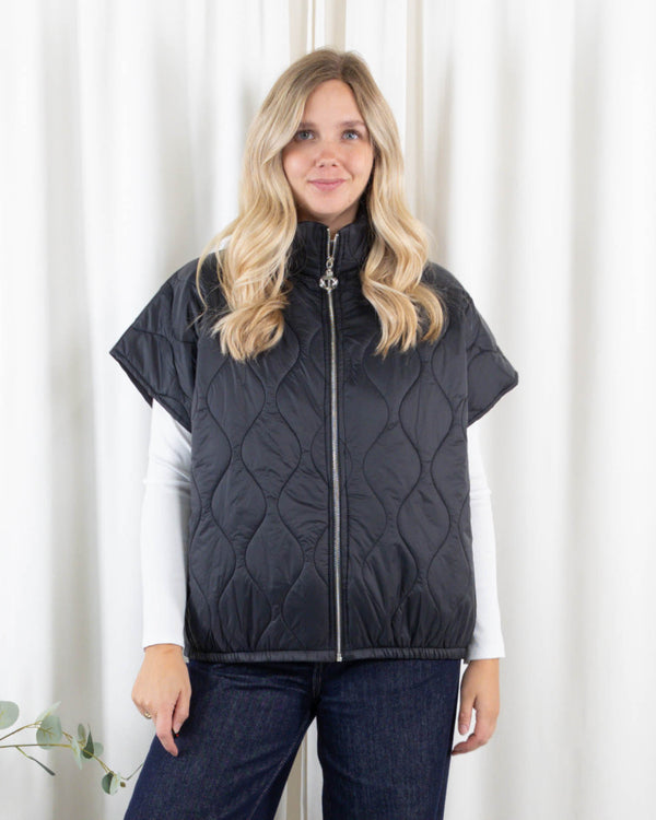 Ramona vest, Sort