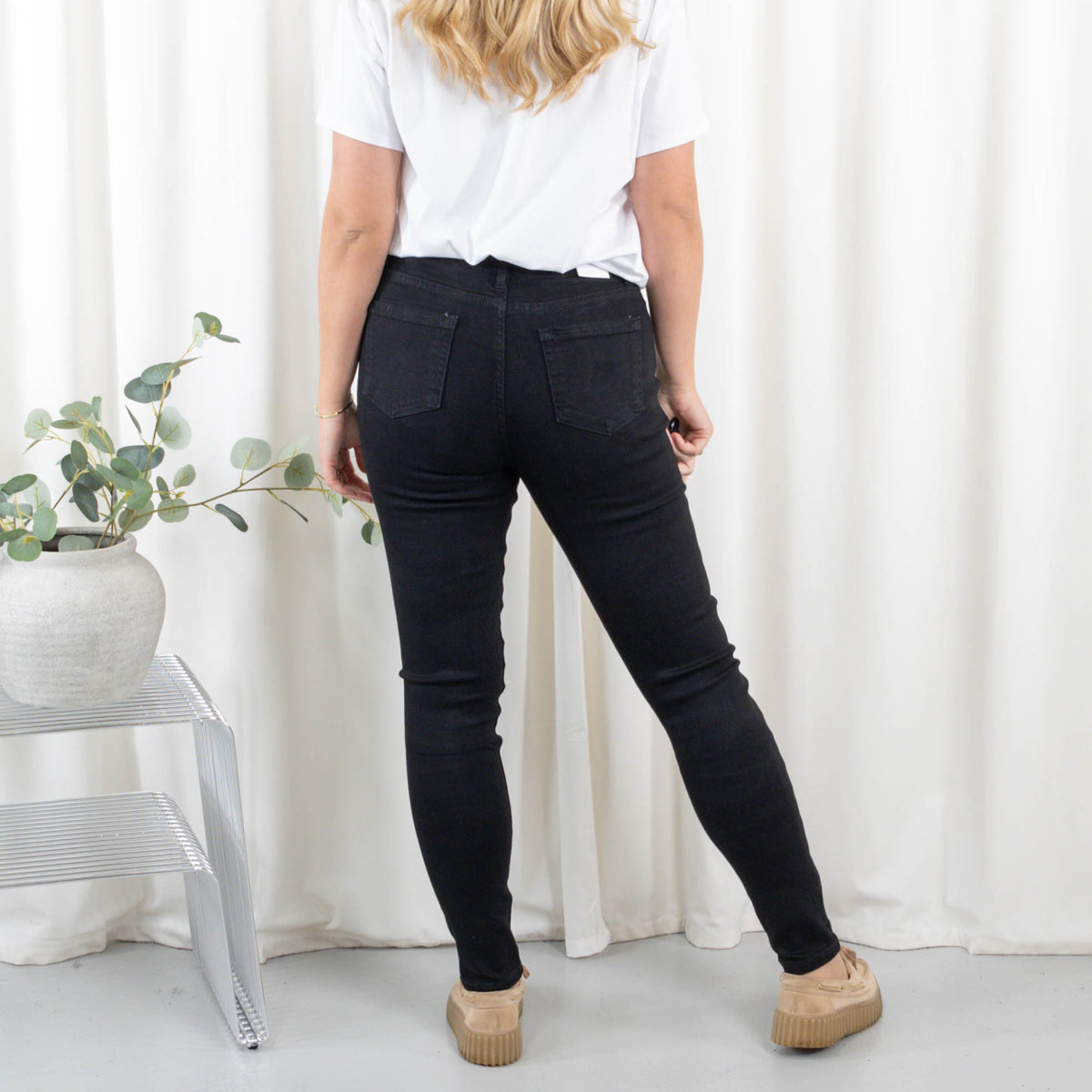 Asta jeggings, Sort