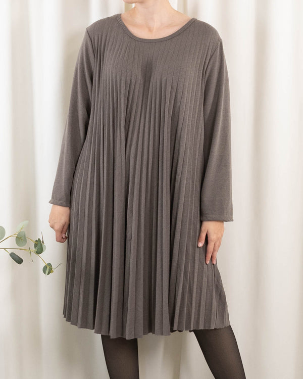 Agnes kjole, Taupe