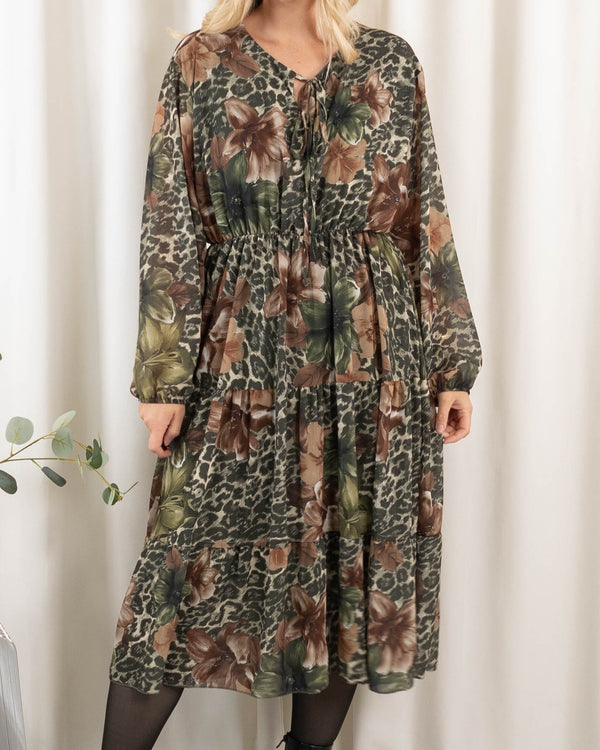 Ophelia kjole, Khaki