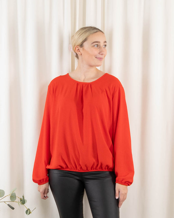 Katrin overdel, Rød