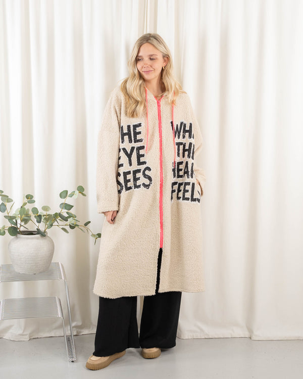 Amara jakke, Beige